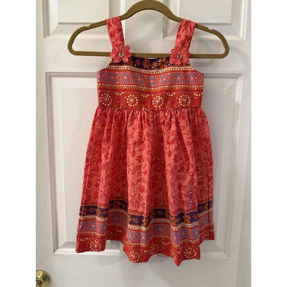Girl's Sundresss Blueberi Boulevard 6X Cotton Blend